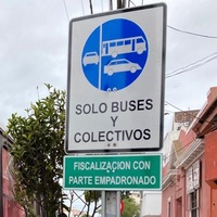 Comenzó emisión de infracciones a los vehículos que no respeten la pista para buses y colectivos del eje Colón en La Serena