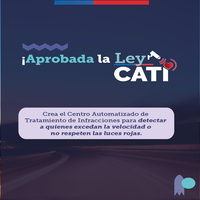 Ley CATI: Chile contará con sistema automatizado para infraccionar el exceso de velocidad