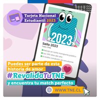 Ministerios de Educación y Transportes llaman a estudiantes a revalidar la TNE 2023 antes del 31 de mayo