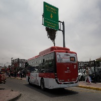 Comenzó marcha blanca de Eje Cienfuegos, vía prioritaria para el transporte público en La Serena.